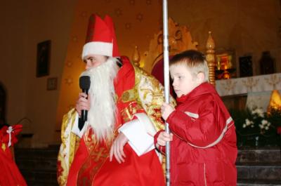 Św. Mikołaj w kościele