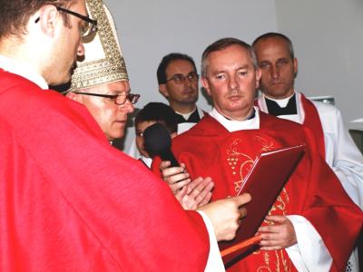 Bierzmowanie i poświęcenie kaplicy bł. Jana Pawła II