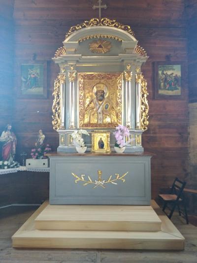 Ołtarz św. Mikołaja w Szczutkowie