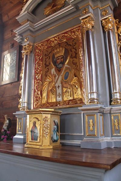 Ołtarz św. Mikołaja w Szczutkowie