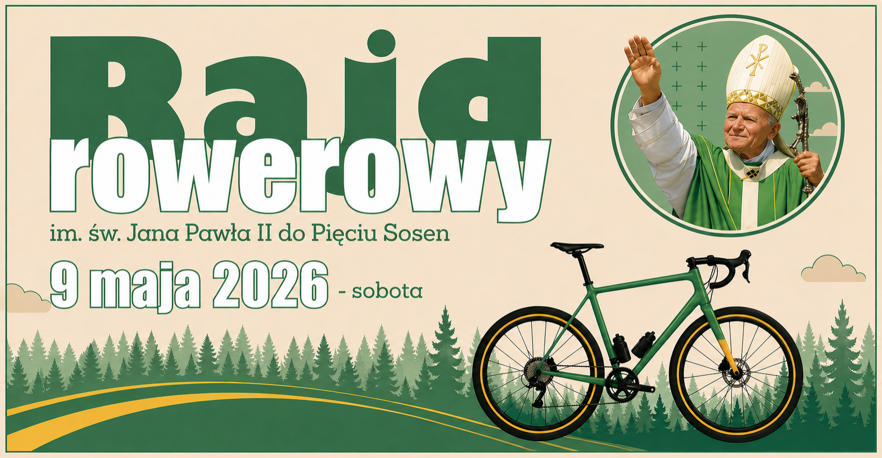 Rajd rowerowy im. św. Jana Pawła II